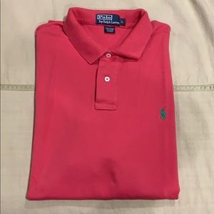 Men’s shirt sleeve polo